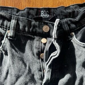 BDG Charcoal Button-Fly Jeans
